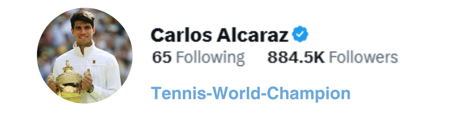 Carlos Alcaraz X